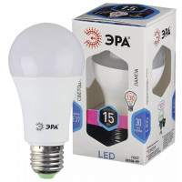 Лампочка светодиодная ЭРА STD LED A60-15W-840-E27 E27 / Е27 15 Вт груша нейтральный белый