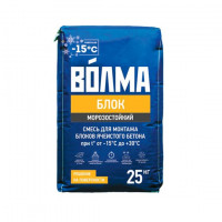 Клей монтажный Волма - Блок Морозостойкий 25кг