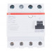 УЗО ABB 4п 30mA FH204AC 25A УЗО ABB 4п 30mA FH204AC 25A