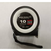 Рулетка 10м x 25мм AUTO LOCK HIGH QUALITY Professional Tools M81_1025