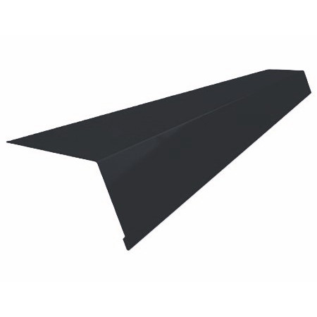 Карнизная планка мокрый асфальт (RAL7024) 2000х100х60мм