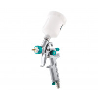 Краскораспылитель AG 810 HVLP, гравитационный, сопло 0.8 мм и 1 мм Stels