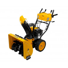 Бензиновая снегоуборочная машина SBM 610S PRO, 212 cc, электростартер, фара, обогрев Denzel