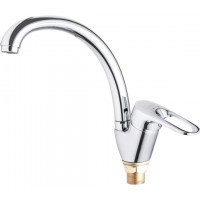 Смеситель для кухни Maxonor с гайкой, хром MN4104-2