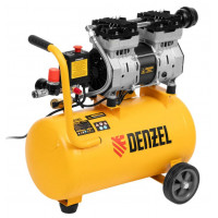 Компрессор Denzel DLS950/24 950 вт., 165 л/мин, безмаслянный, малошум.