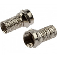 F-разъем ЭРА RG6, simple, пакет 1 штука RSF62