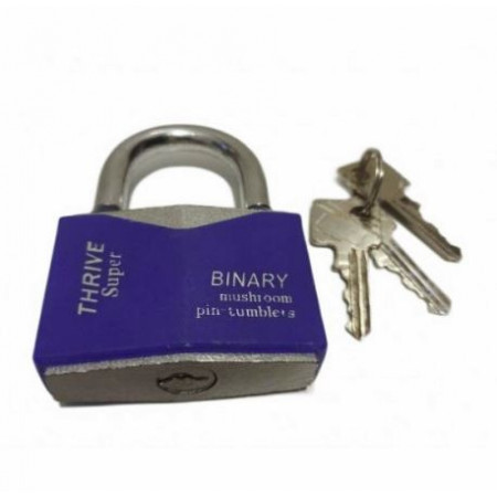 Замок навесной 50мм THRIVE Super BINARY mushroom pin-tumblers Замок навесной 50мм THRIVE Super BINARY mushroom pin-tumblers