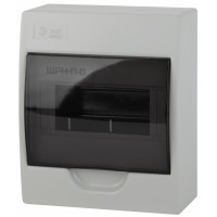 Пластиковый распределительный корпус ЭРА ЩРН-П-08 SIMPLE (Бокс)