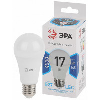 Лампочка светодиодная ЭРА STD LED E27 / Е27 17Вт груша нейтральный белый свет
