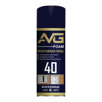 AVG 40 Монтажная пена 500мл, всесезонная