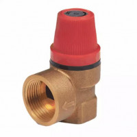 Клапан предохранительный угловой лат ДУ15х15 1/2"х1/2" РН=3 AQUASFERA