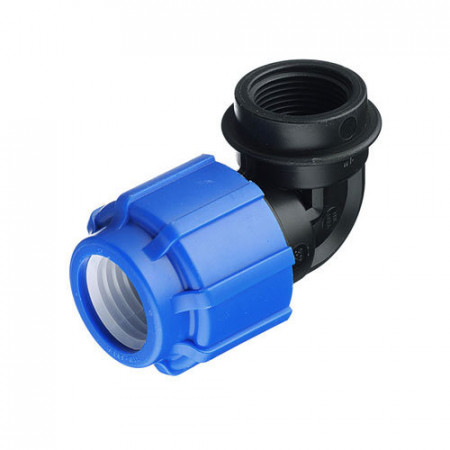 Отвод Ф 40*1 1/4" внр, Политек ПНД Отвод Ф 40*1 1/4" внр, Политек ПНД
