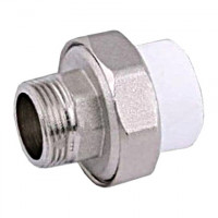 Американка Ф25*1/2" нар никель ПП