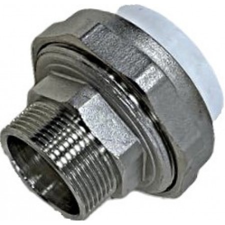 Американка Ф50*1 1/2" нар никель ПП Американка Ф50*1 1/2" нар никель ПП