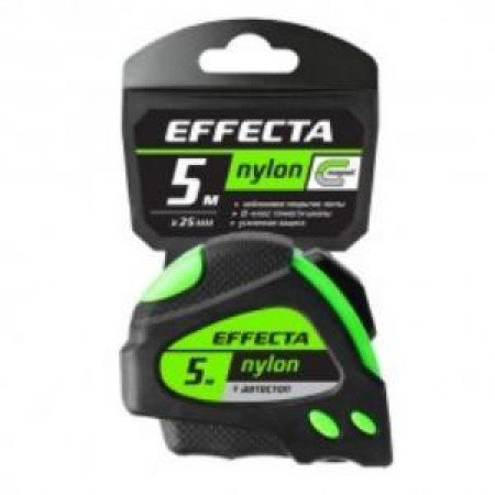 Рулетка Effecta NYLON авто.магн.нейл. 5/19мм 580519 Рулетка Effecta NYLON авто.магн.нейл. 5/19мм 580519