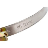 Хомуты металлические червячные, 90-110мм