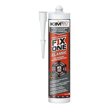 Клей-герметик KIM TEC MS FIX ONE белый, 290 мл (03-04-03) Клей-герметик KIM TEC MS FIX ONE белый, 290 мл (03-04-03)