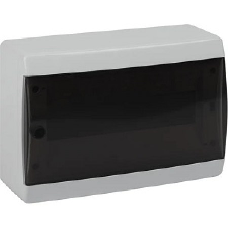 Корпус пластиковый навесной ЭРА COMFORT ЩРН-П-12 IP41 проз. крышка белый Корпус пластиковый навесной ЭРА COMFORT ЩРН-П-12 IP41 проз. крышка белый
