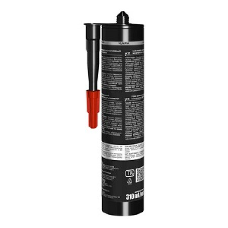 Герметик для кровли каучуковый черный TYTAN PROFESSIONAL 310 мл