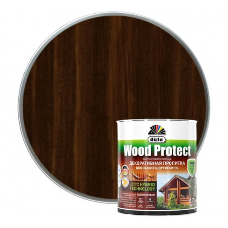 Пропитка для защиты древесины Dufa Wood Protect палисандр 750 мл