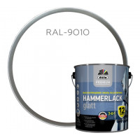 Эмаль на ржавчину Dufa Premium HAMMERLACK гладкая, RAL 9010 белый 750 мл
