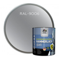 Эмаль на ржавчину Dufa Premium HAMMERLACK гладкая, RAL 9006 серебристый 750 мл