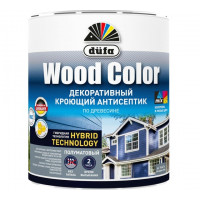Кроющий антисептик Dufa WOOD COLOR белый база 1 0,9 л